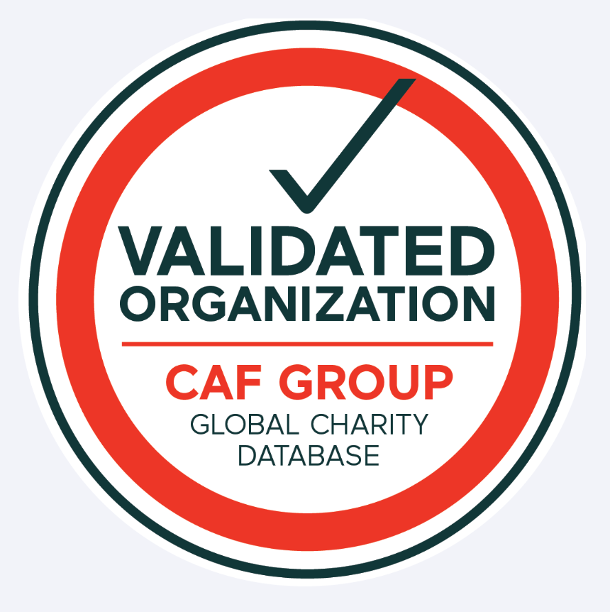 CAF International Validated Organization Badge